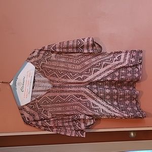 Light weight organic cotton multi color top